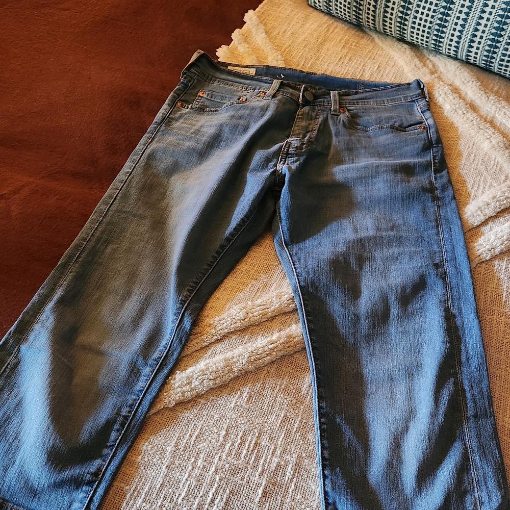 Gray Denim Levi's Jeans for Men